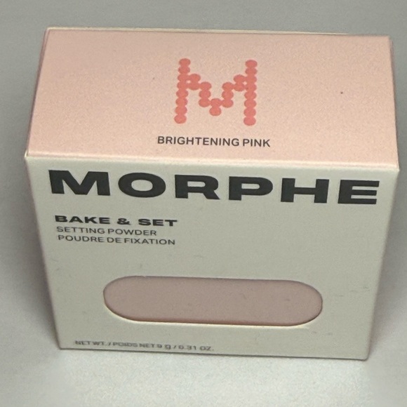 Morphe Brightening Pink Bake & Set Setting Powder NWT - Picture 3 of 5